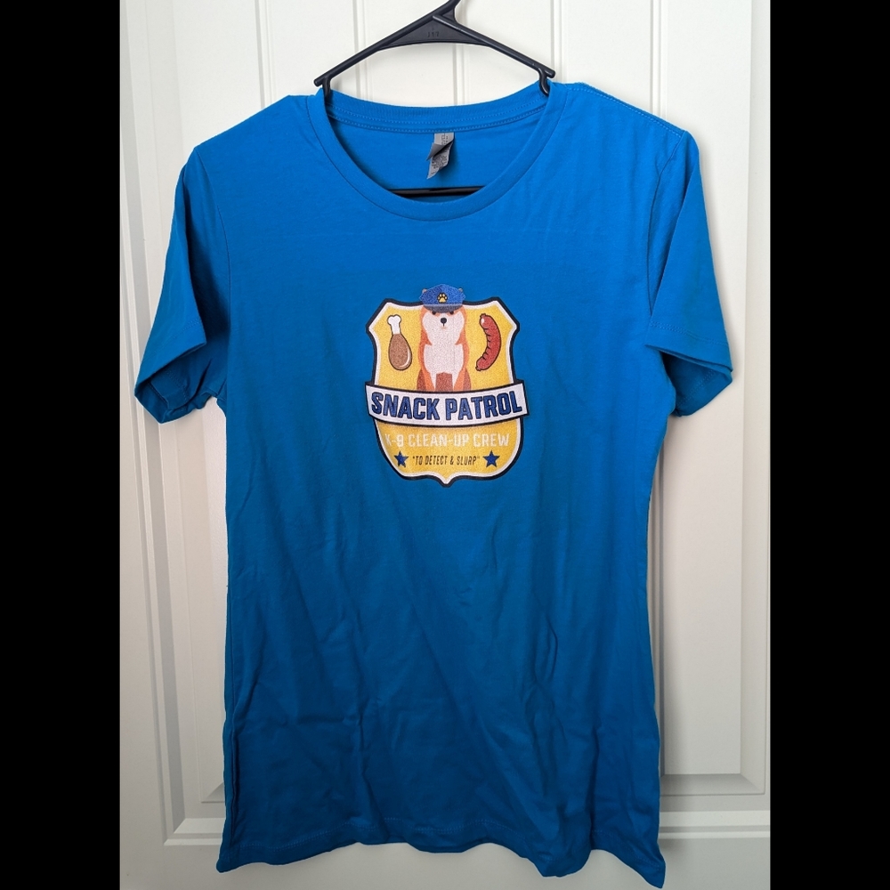 NWOT Shiba Inu Snack Patrol T-shirt